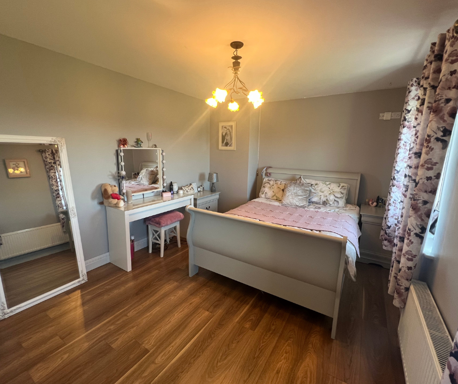 spacious bedroom mayo